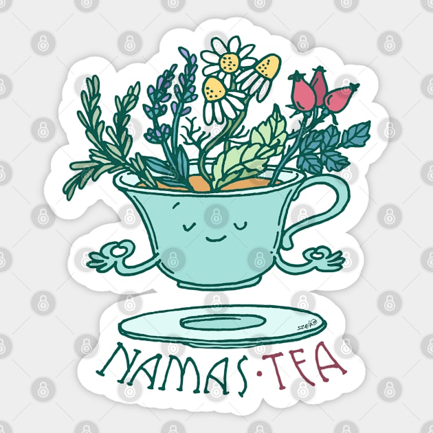 Namastea Sticker by kataszep